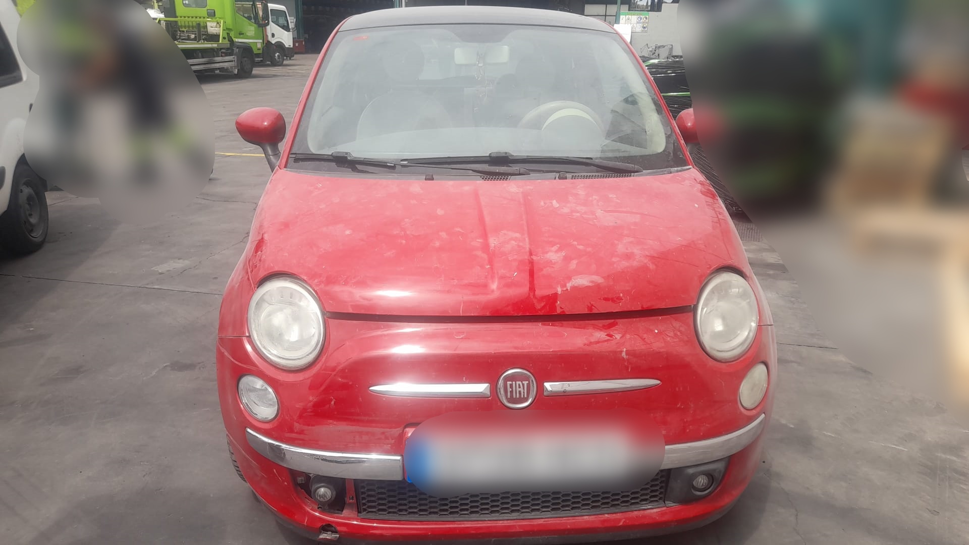 【FIAT500】 FIAT 500 2 generation (2008-2024) Front Left Seatbelt