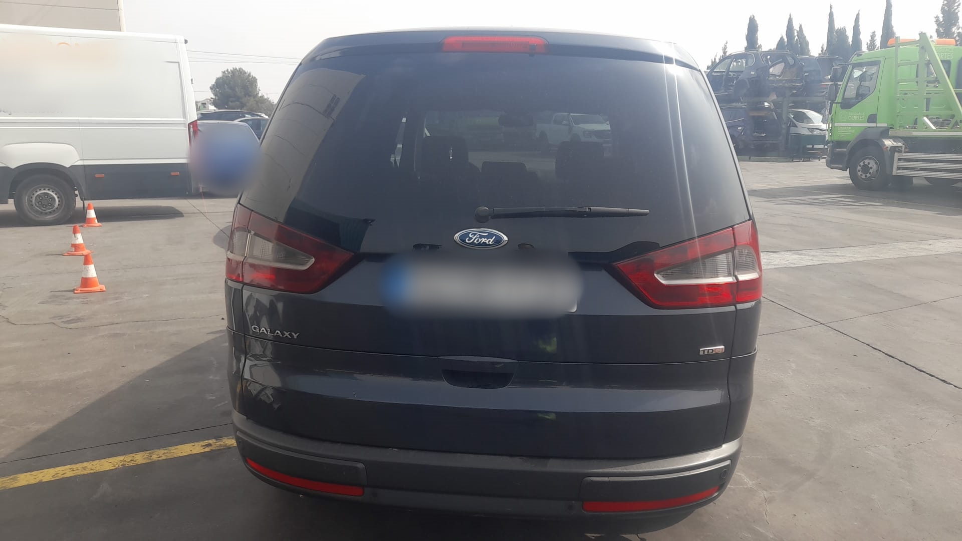 FORD S-Max 1 generation (2006-2015) Rear Left Shock Absorber  