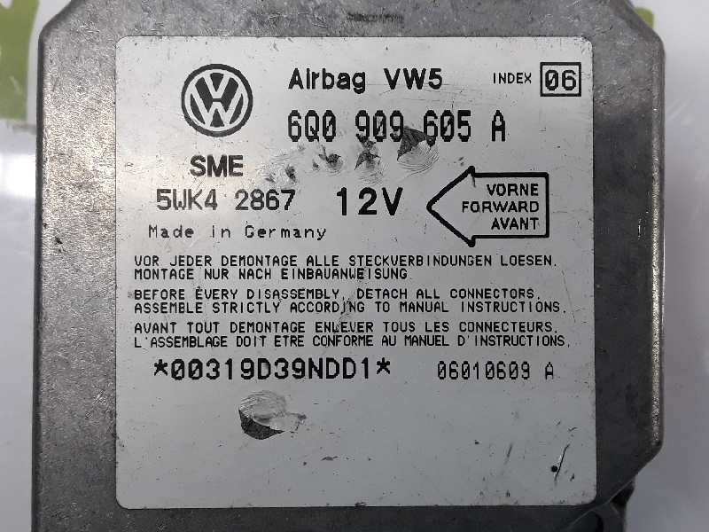 Vw Golf Iii Variant (1H5) SRS vezérlőegység