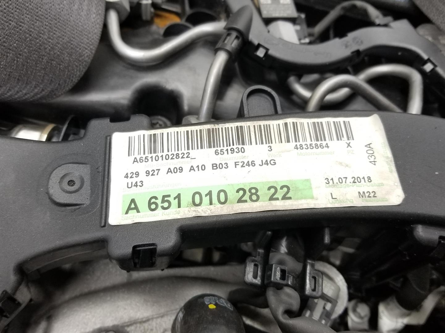 MERCEDES-BENZ CLA-Class C117 (2013-2016) Engine 651930 