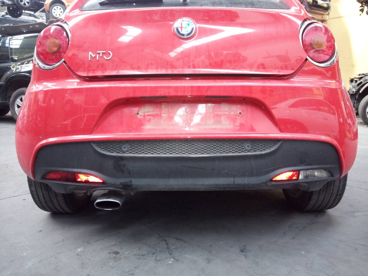 Alfa romeo mito store rear bumper