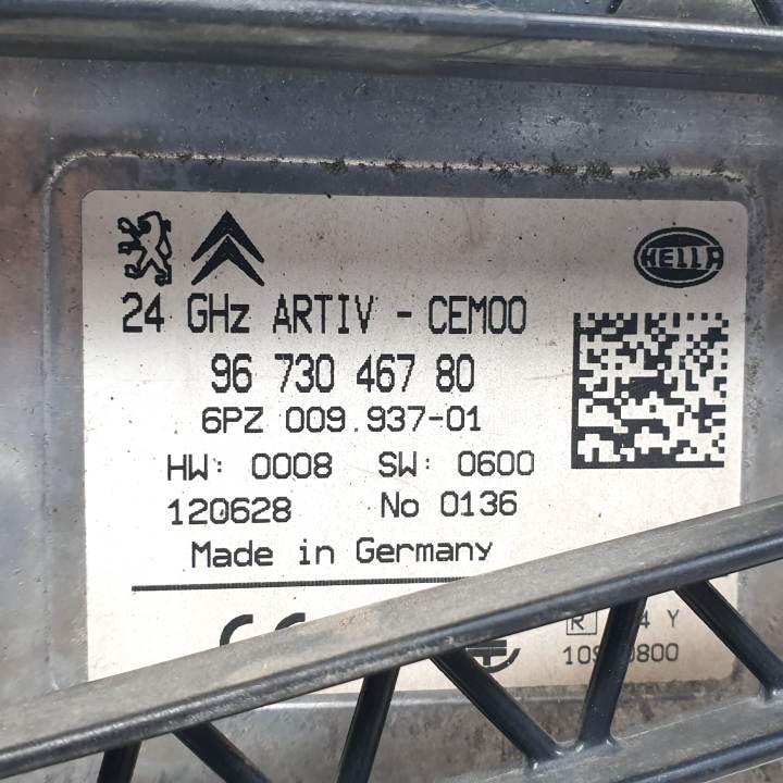 Módulo electronico 9673046780 de Peugeot 5008 (0u_, 0e_) 2009-2017 114 CV - pieza usada