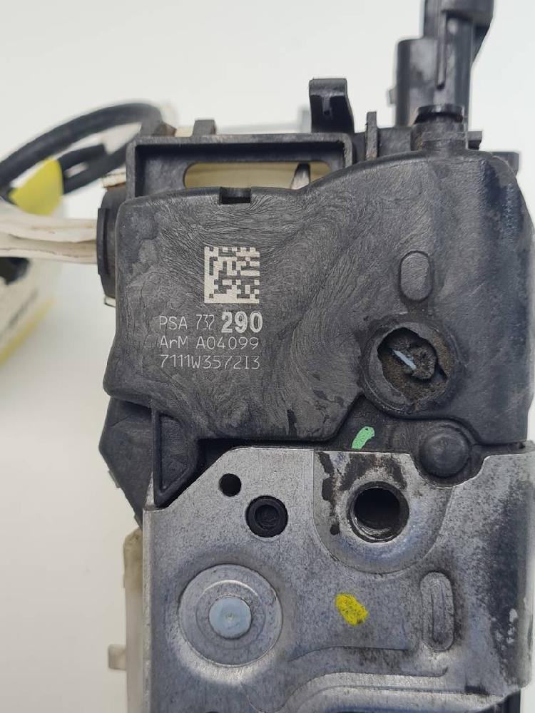 Cerradura puerta delantera derecha 732290 de Peugeot 5008 (0u_, 0e_) 2009-2017 114 CV - pieza usada