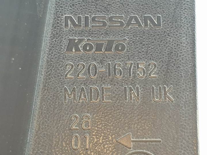 Piloto trasero izquierdo HR16DE 22016752 de Nissan Note (e11, ne11) 2006-2012 110 CV con 1 km - pieza usada