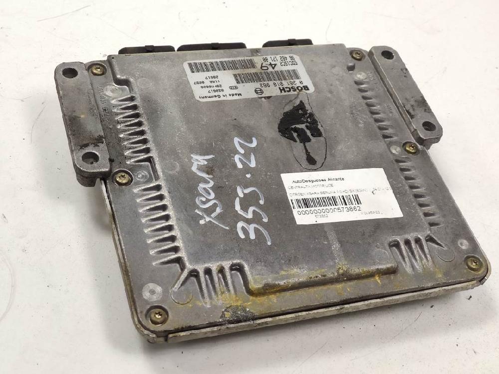 Switchboard engine uce RHZ 0281010962 de Citroen Xsara (n1) 2000-2005 109 CV con 145126 km - pieza usada