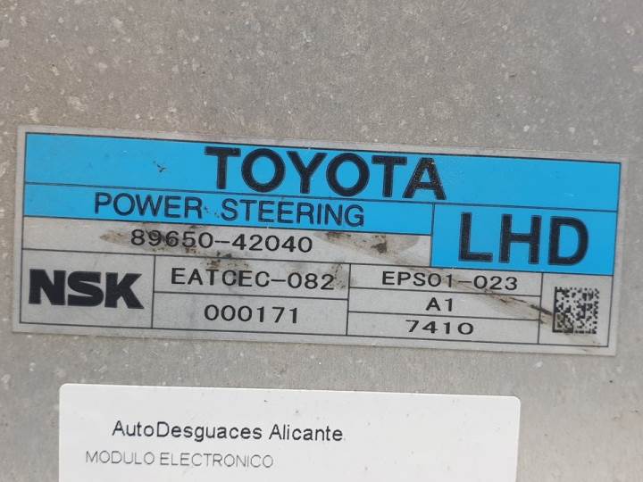Módulo electronico 2ADFHV 8965042040 de Toyota Rav 4 iii (_a3_) 2008-2013 150 CV - pieza usada