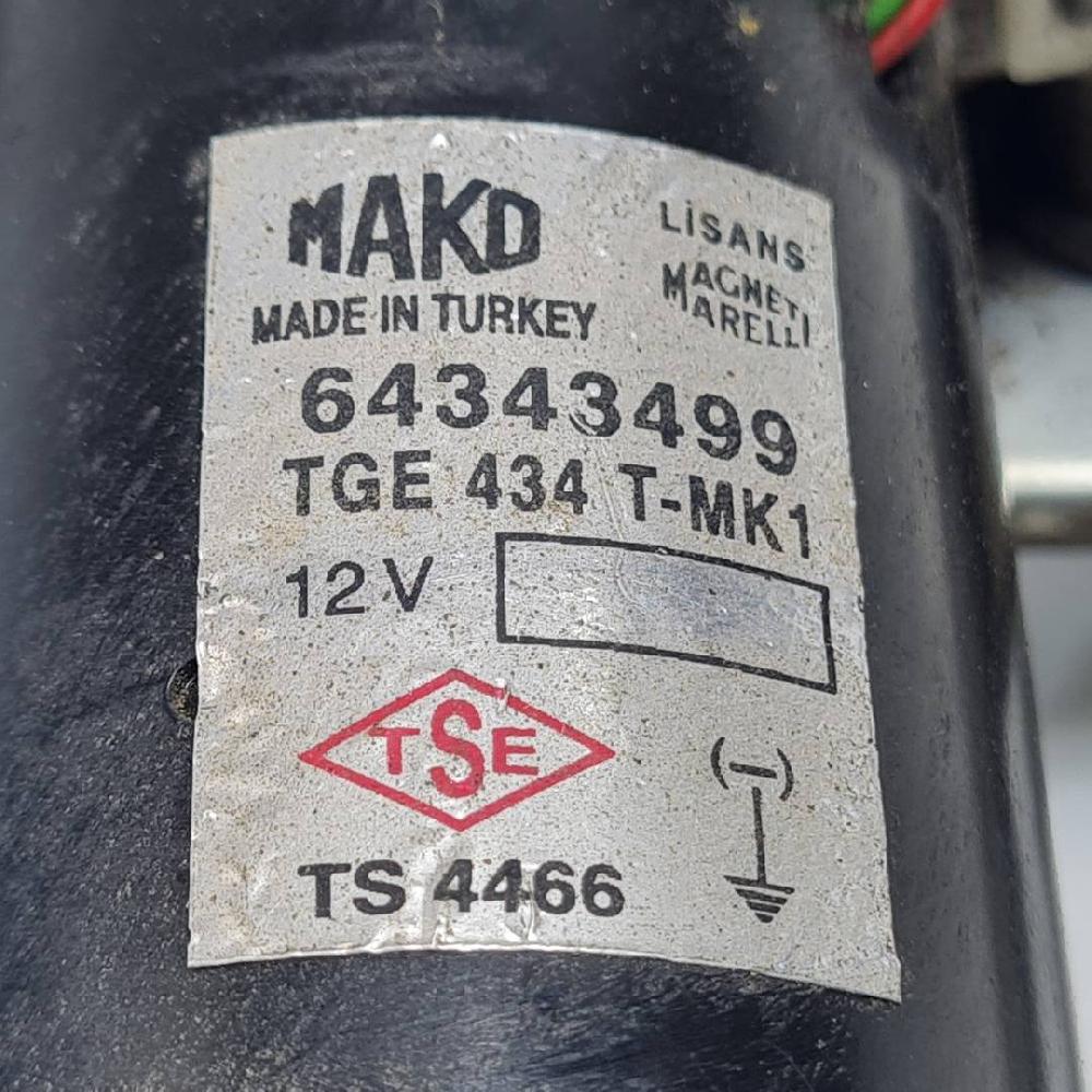 Motor limpia delantero 64343499 de Fiat Doblo furgoneta/monovolumen (223_) 2006-2005 - pieza usada