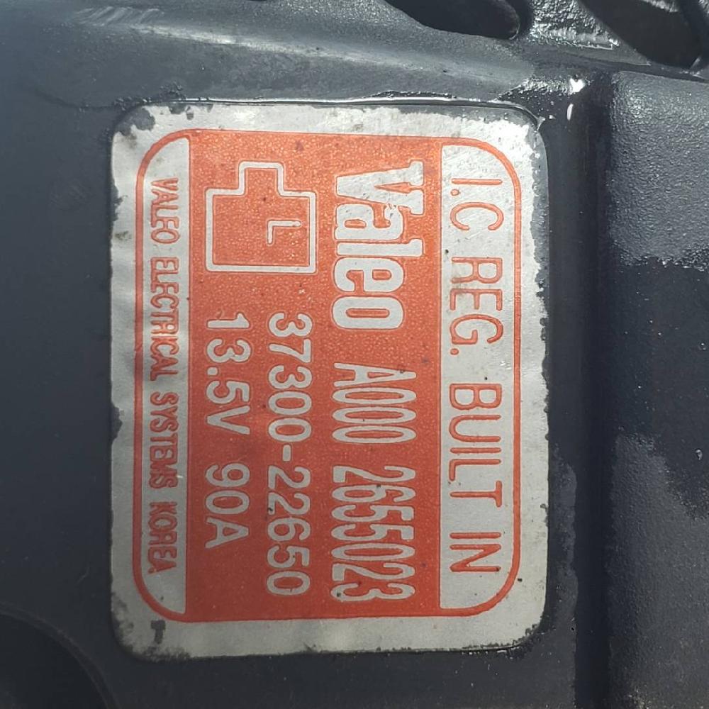 Generator 3730022650 de Hyundai Getz (tb) 2002-2005 - pieza usada