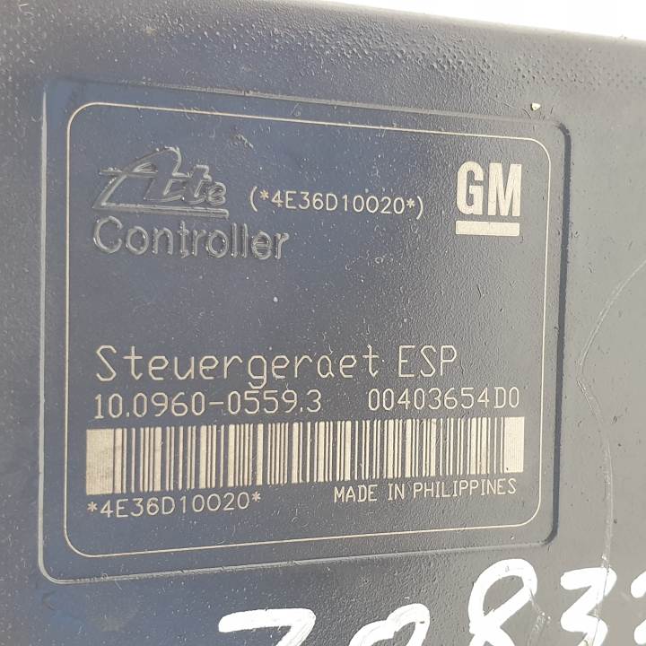 Abs 13234911 de Opel Zafira a monospace (t98) 1999-2005 - pieza usada