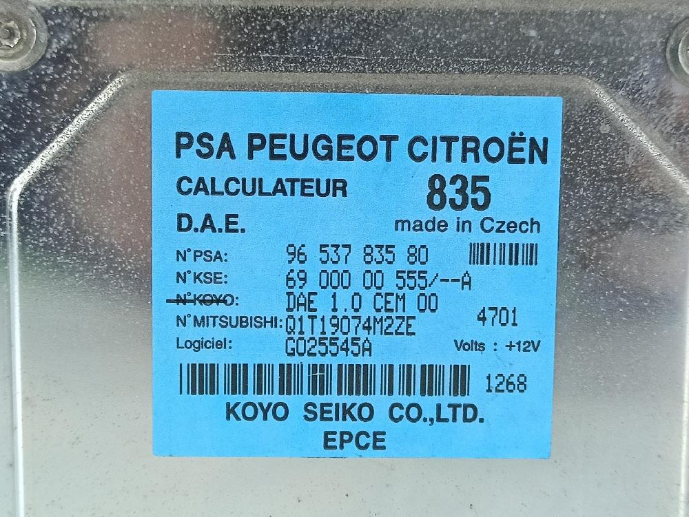 Módulo electronico KFU (ET3J4) 9653783580 de Citroen C3 i (fc_, fn_) 2002-0 88 CV con 112905 km - pieza usada