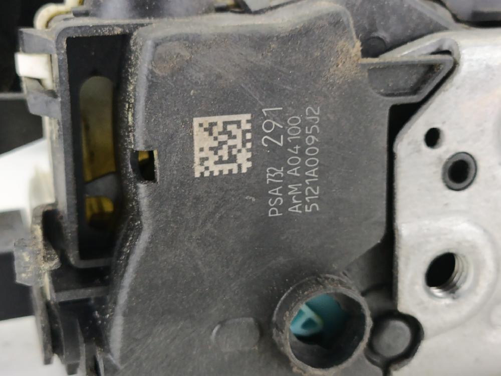 Front door lock lh 9HR (DV6C) 732291 de Peugeot 5008 (0u_, 0e_) 2009-2017 112 CV con 424000 km - pieza usada