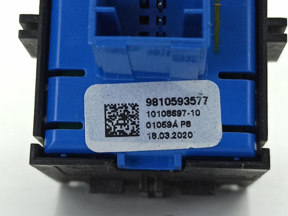 Palanca de freno de mano YHT (DV5RCF),YHY (DV5RD) 9810593577 de Peugeot 208 ii (ub_, up_, uw_, uj_) 2019-0 102 CV con 40646 km - pieza usada