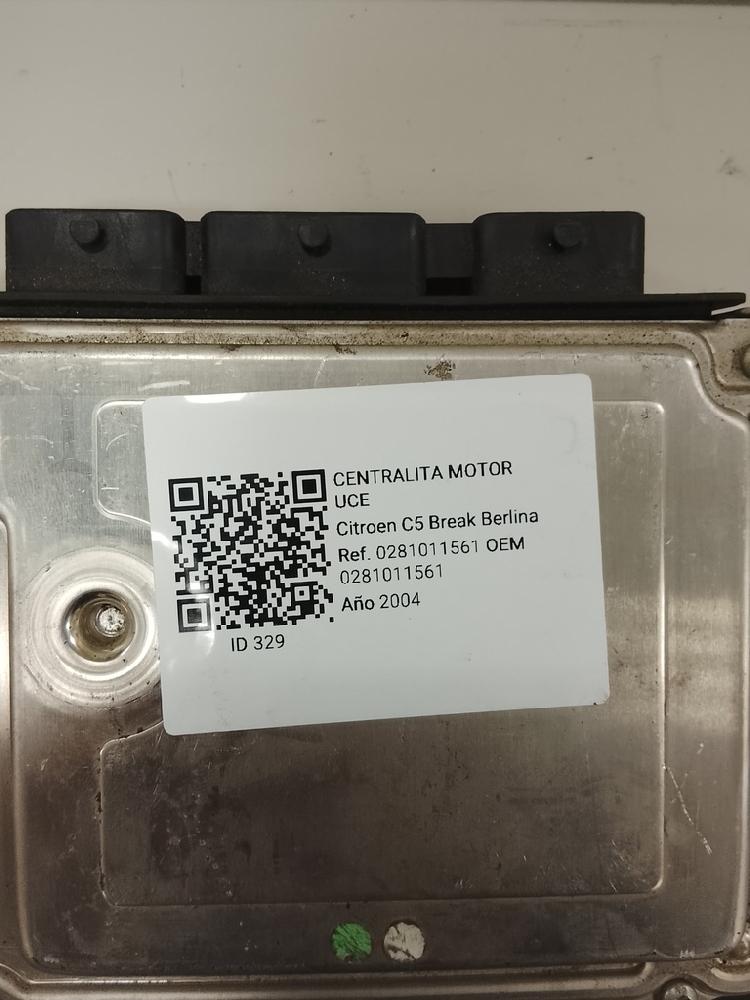 Centralita motor uce 0281011561 de Citroen C5 ii (rc_) 2004-2008 109 CV