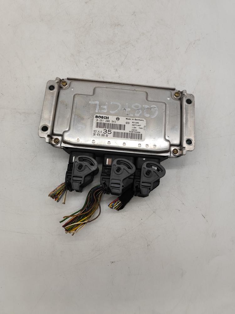 Centralina do motor 0261206943 de Peugeot 307 cc (3b) 2005-2009 109 CV