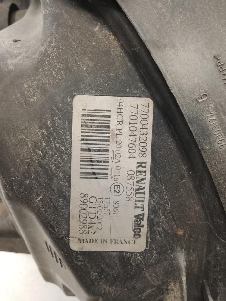 Faro izquierdo 7700432098 de Renault Scénic i monospace (ja0/1_, fa0_) 1999-2003 - pieza usada