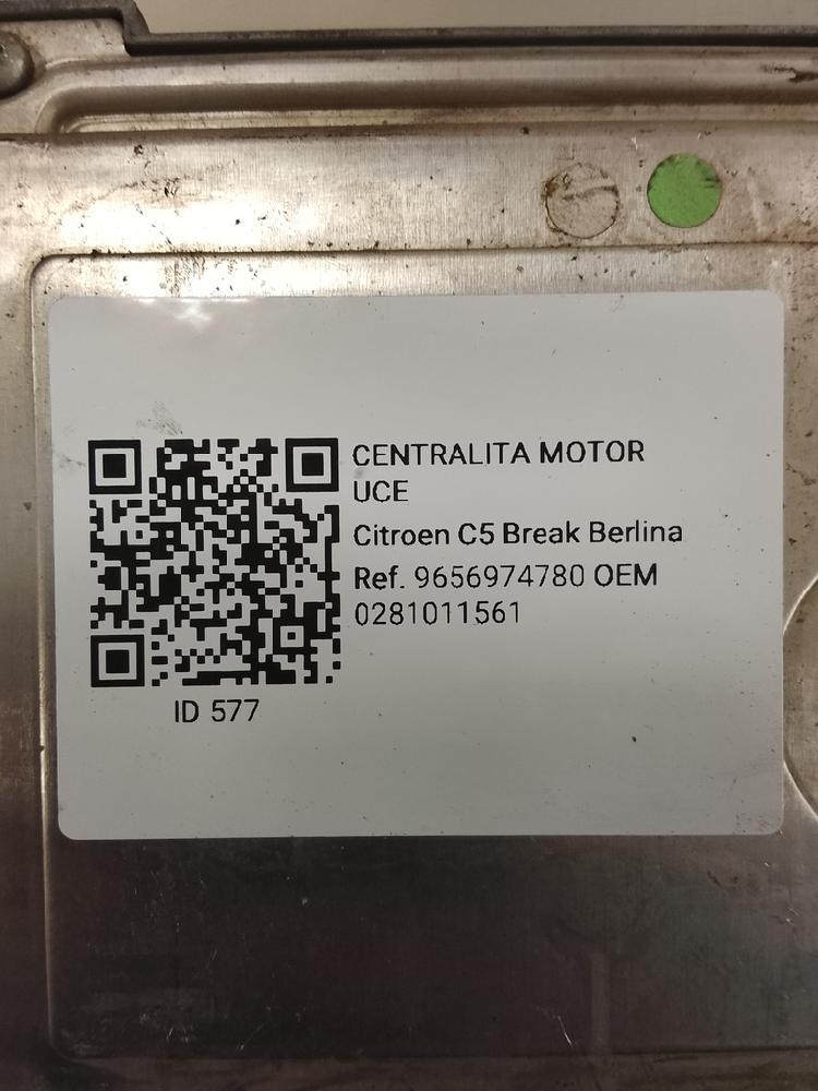 Centralita motor uce 0281011561 de Citroen C5 iii (rd_) 2010-2004