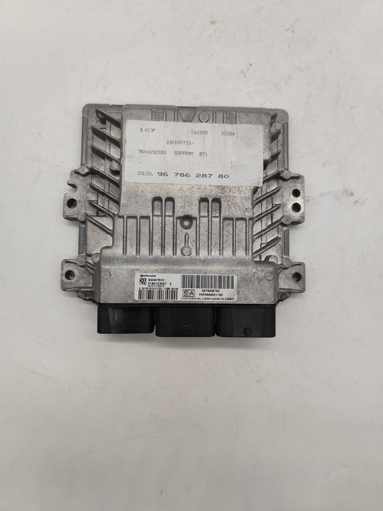 Centralita motor uce 9678628780 de Citroen C4 coupé (la_) 2004-2011 90 CV - pieza usada