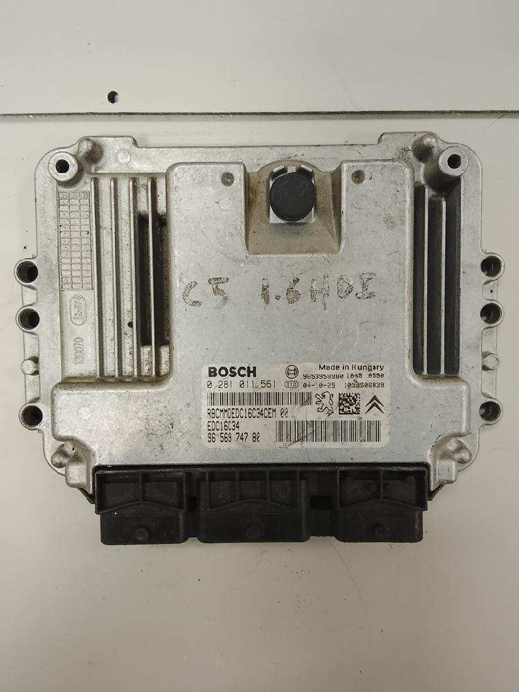 Centralita motor uce 0281011561 de Citroen C5 ii (rc_) 2004-2008 109 CV - pieza usada