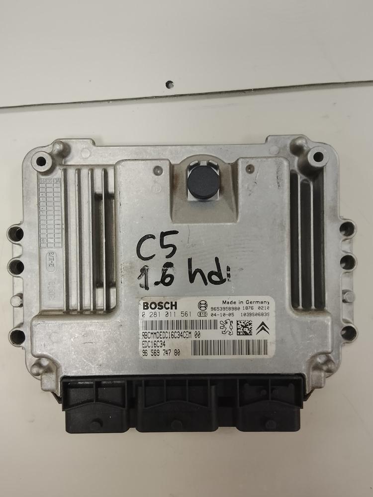 Centralita motor uce 0281011561 de Citroen C5 ii (rc_) 2004-2008 109 CV - pieza usada