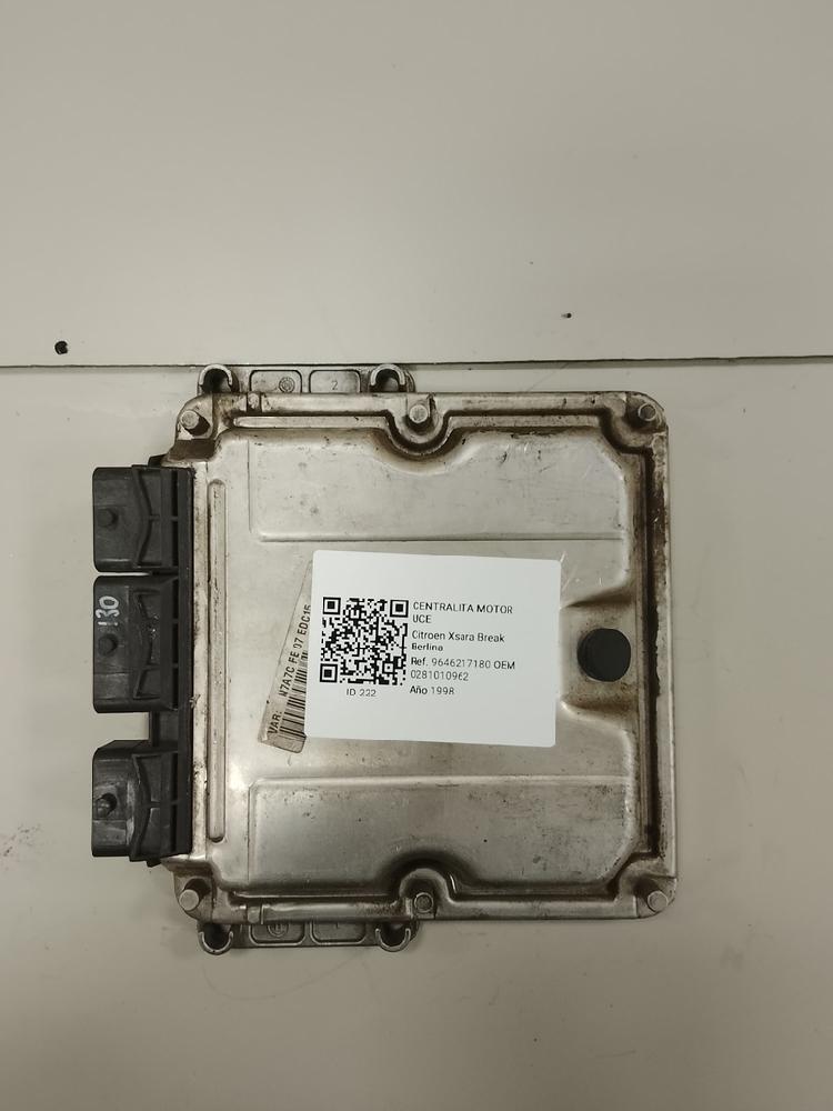 Switchboard engine uce 0281010962 de Citroen Xsara break (n2) 2001-2005 90 CV - pieza usada