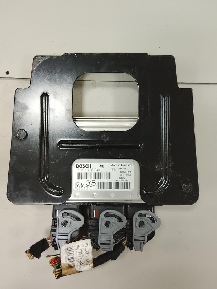 Centralina do motor 0261206943 de Peugeot 206 sedán 2008-2003 110 CV - pieza usada