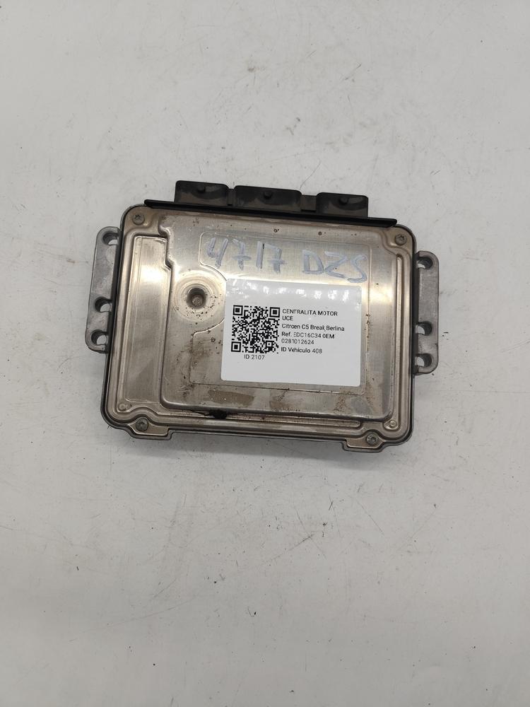 Switchboard engine uce 0281012624 de Citroen C5 ii (rc_) 2004-2008 109 CV