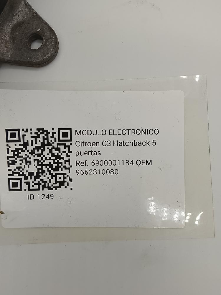 Módulo electronico 9662310080 de Citroen C3 2005-2010 - pieza usada