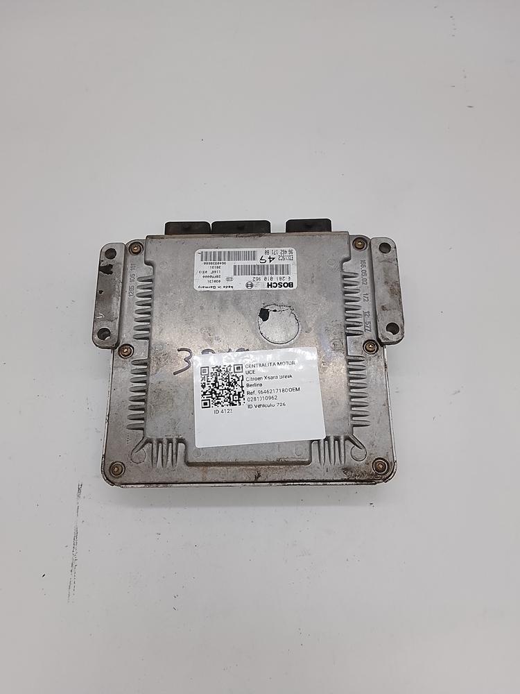 Switchboard engine uce 0281010962 de Citroen Xsara break (n2) 2001-2005 110 CV