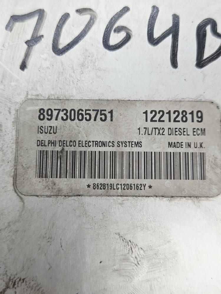 Centralina do motor 8973065751 de Opel Astra 1998-2009 75 CV - pieza usada