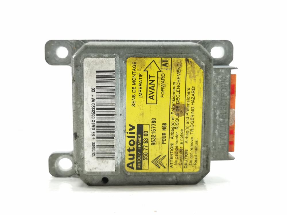 Centralita airbag RHY 9632167780 de Citroen Xsara picasso (n68) 1999-2011 90 CV
