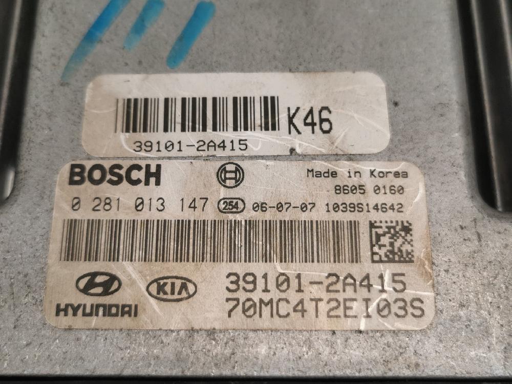 Switchboard engine uce D4FA 0281013147 de Hyundai Accent iii sedán (mc) 2005-2010 110 CV - pieza usada