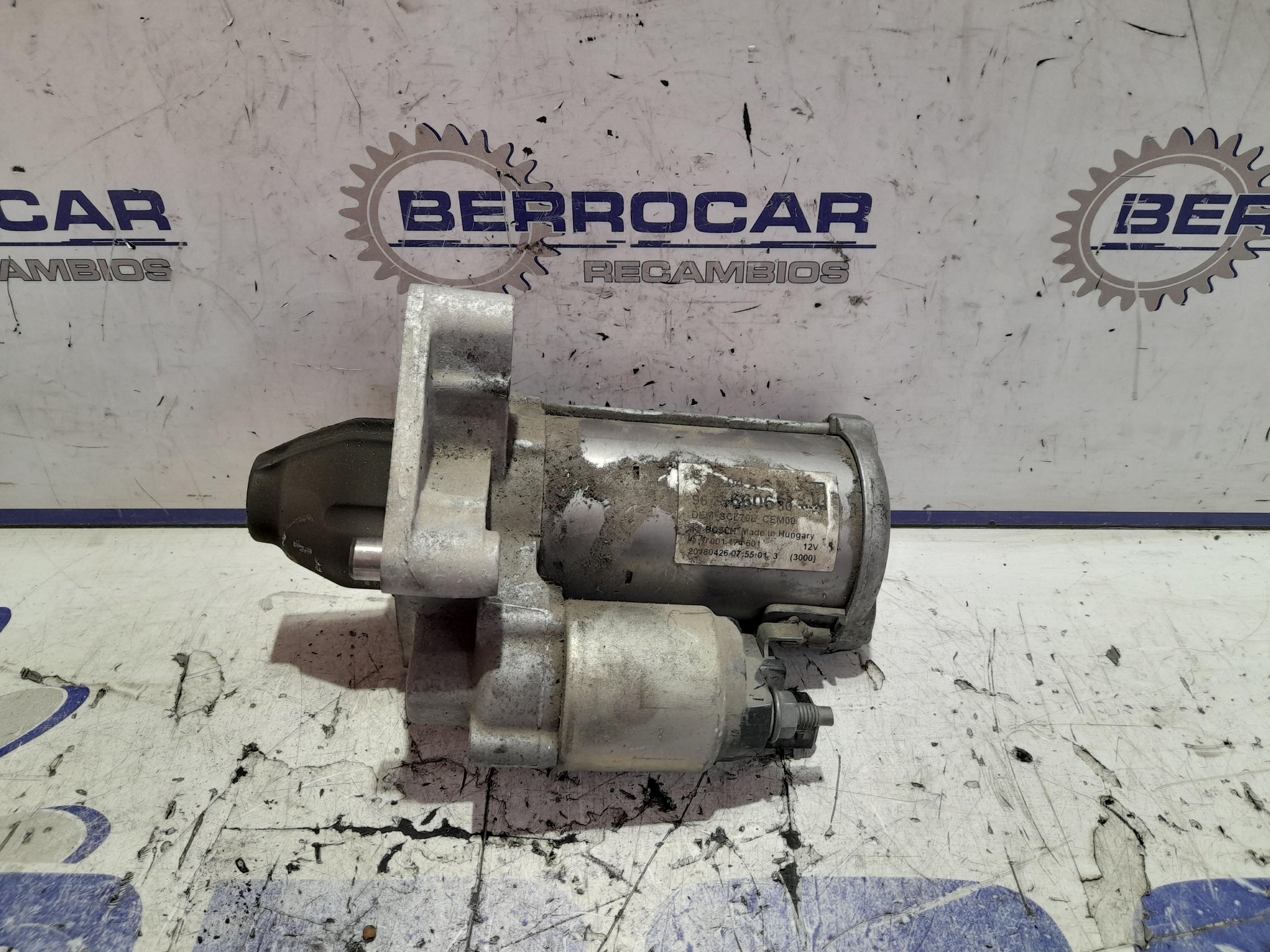 PEUGEOT Expert 3 generation (2017-2023) Starter Motor 9675660680 24305440