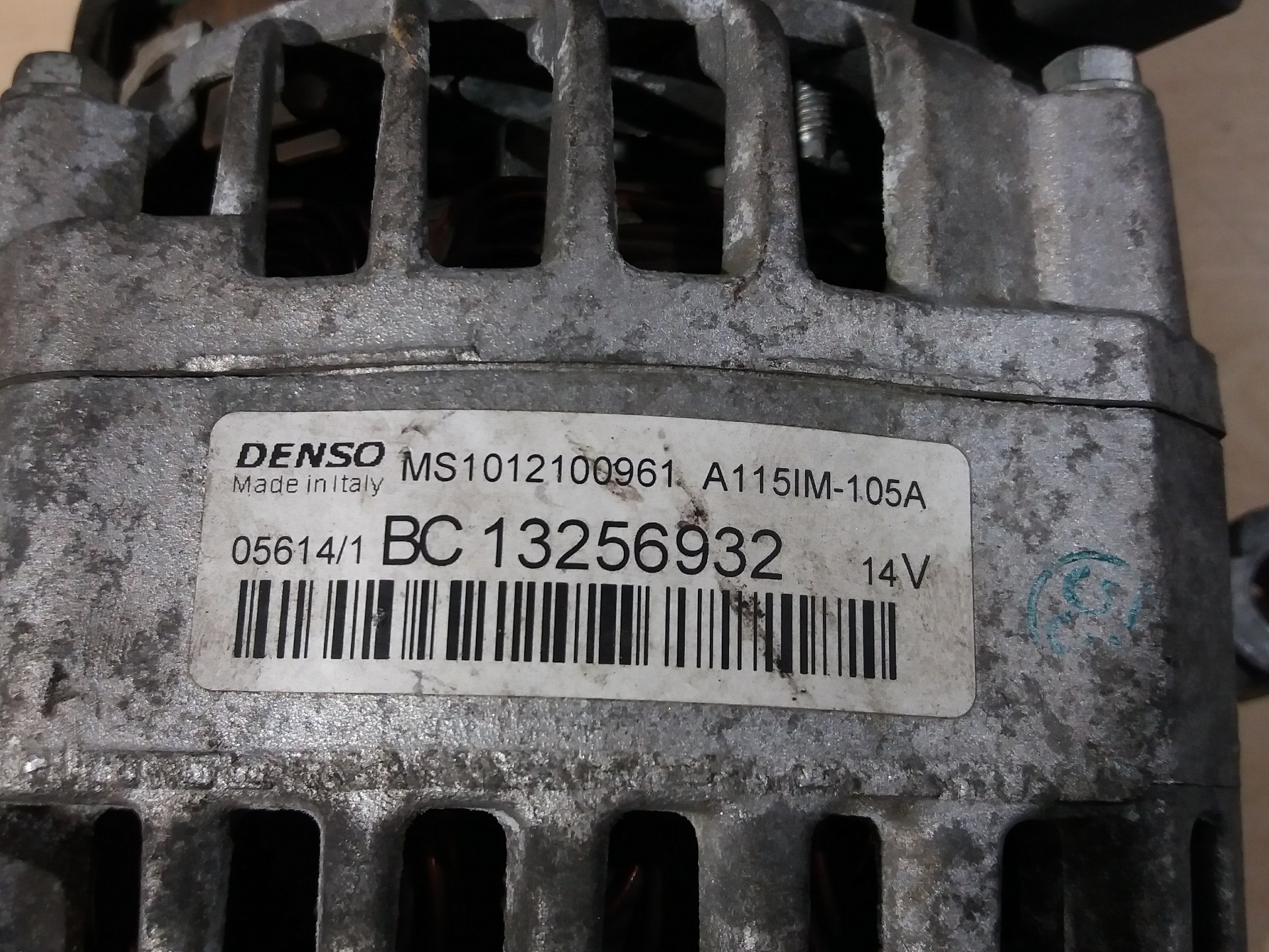 FORD USA Corsa D (2006-2020) Генератор bc13256932 24301491