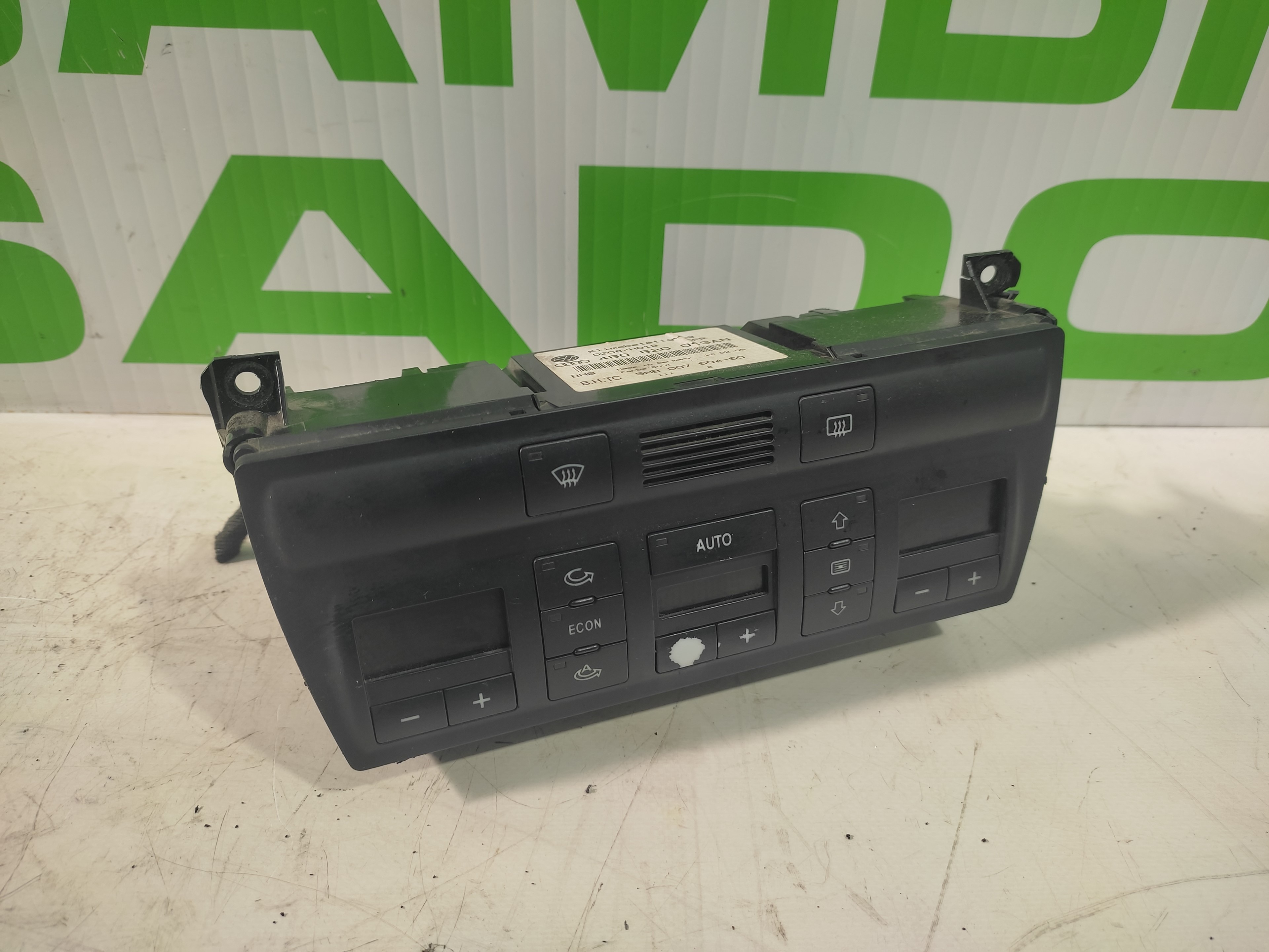 AUDI A6 C5/4B (1997-2004) Climate  Control Unit 4B0820043 24348058