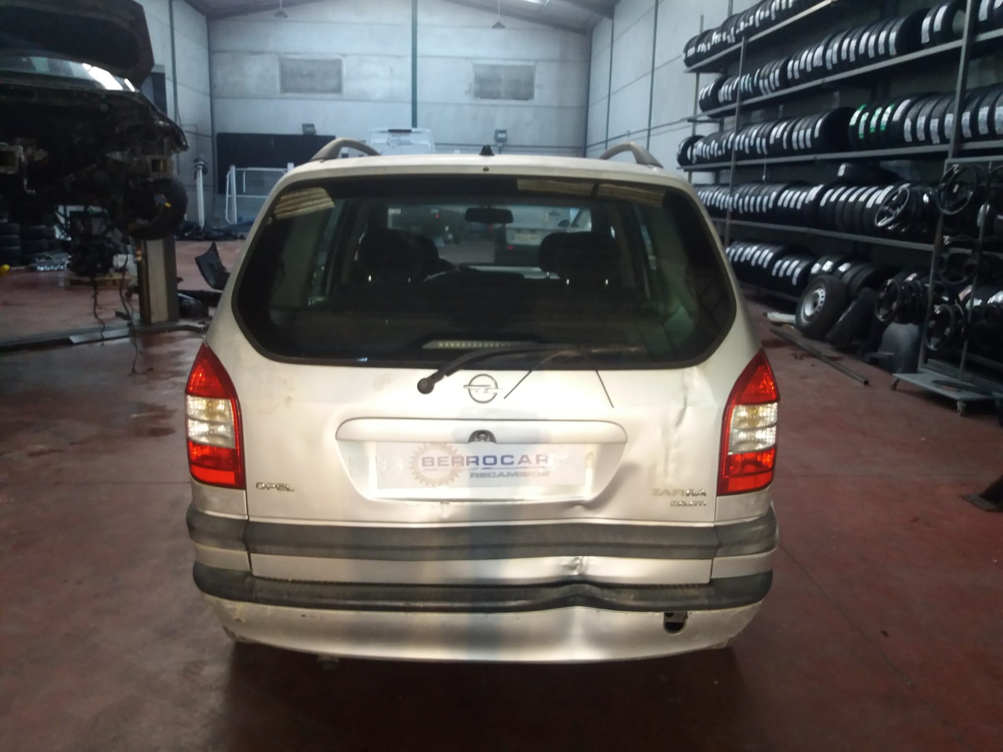 FIAT Zafira A (1999-2003) Замок багажника 90563999 24306198