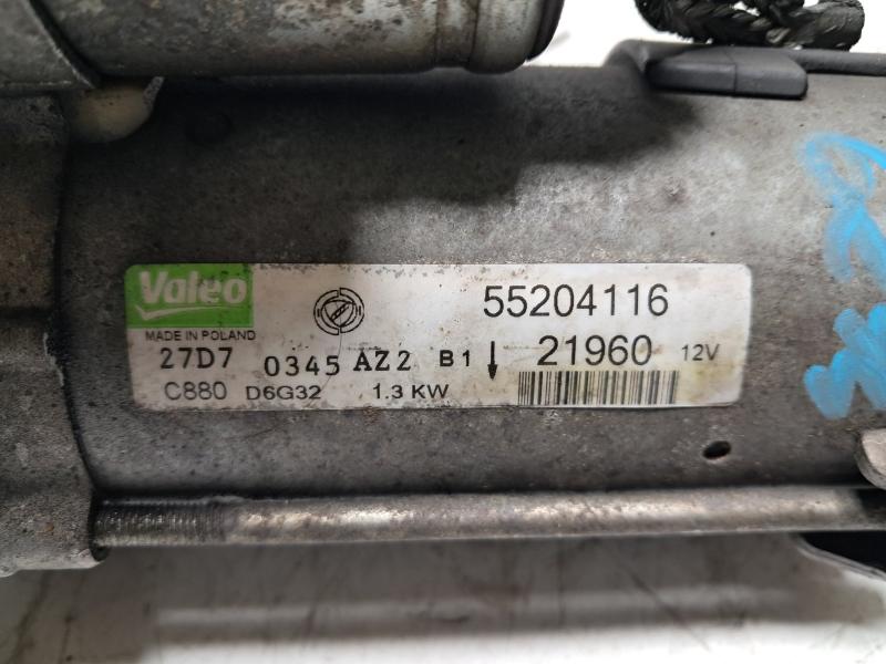Starter motor 199A2000 46548653 de Lancia Ypsilon ii rest (843) 2006-2011 - pieza usada