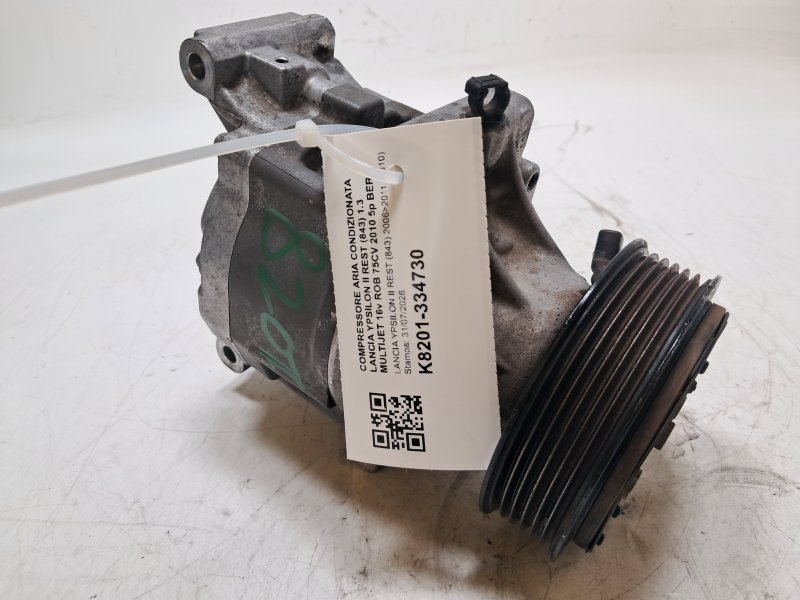 Compresor del aire acondicionado 199A2000 52060460 de Lancia Ypsilon ii rest (843) 2006-2011