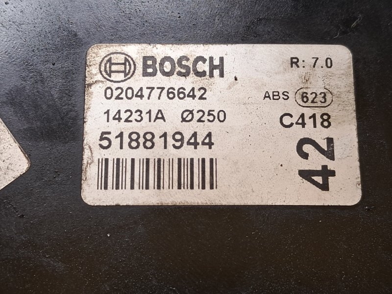 Servofreno 199B4000 77367972 de Fiat 500l (351) 2012-2017 - pieza usada