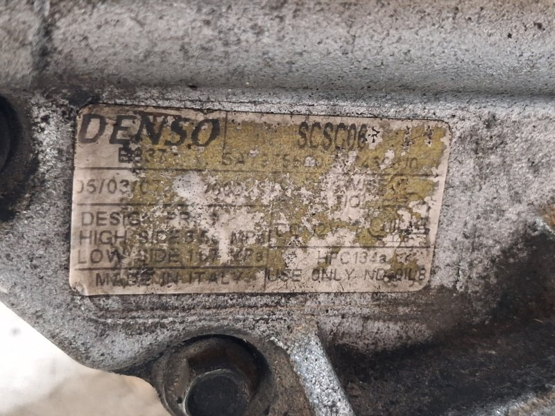 Compresor del aire acondicionado 188A9000 52060460 de Lancia Ypsilon ii (843) 2003-2006 - pieza usada