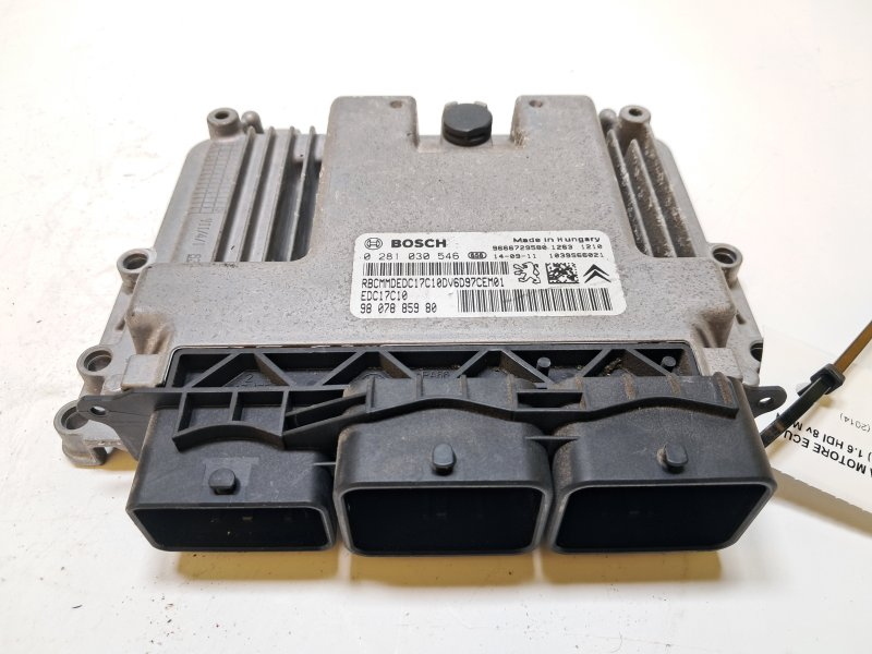 Centralita motor uce 9HP 0281030546 de Citroen C3 (a51) 2009-2017