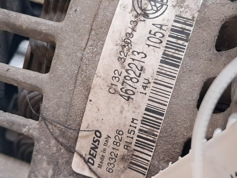 Alternador 192A1000 51859052 de Fiat Stilo (192) 2001-2008 - pieza usada