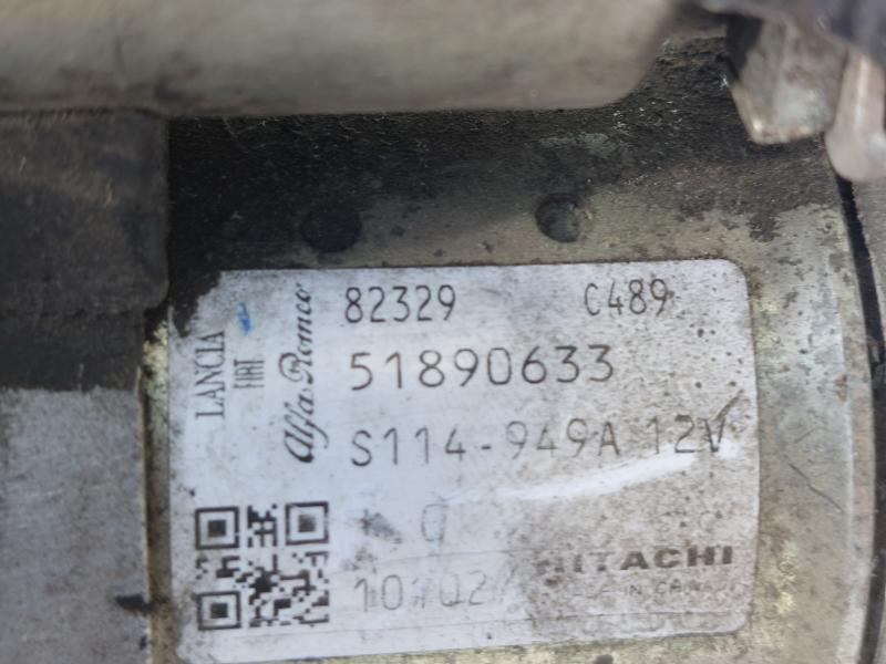 Démarreur 51890633 de Fiat Punto ii rest (188) 2004-2010 - pieza usada