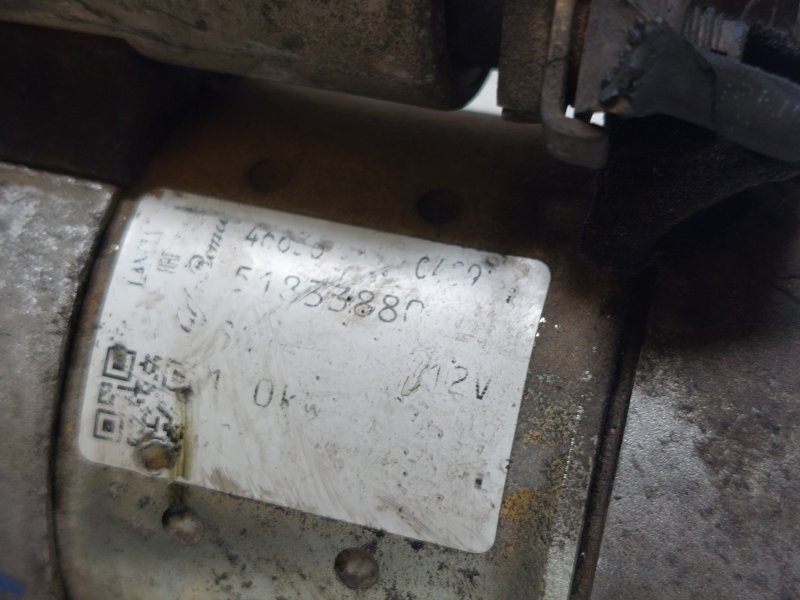 Motorino di avviamento 188A4000 51890633 de Fiat Punto ii rest (188) 2004-2010 - pieza usada
