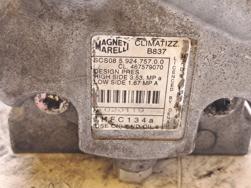 Air conditioning compressor 188A3000 52060460 de Fiat Punto ii (188) 1999-2003 - pieza usada