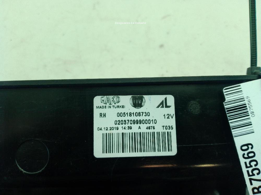 Rear lamp rh 00518106730 de Fiat Doblo limusina (263_) 2010-0 - pieza usada