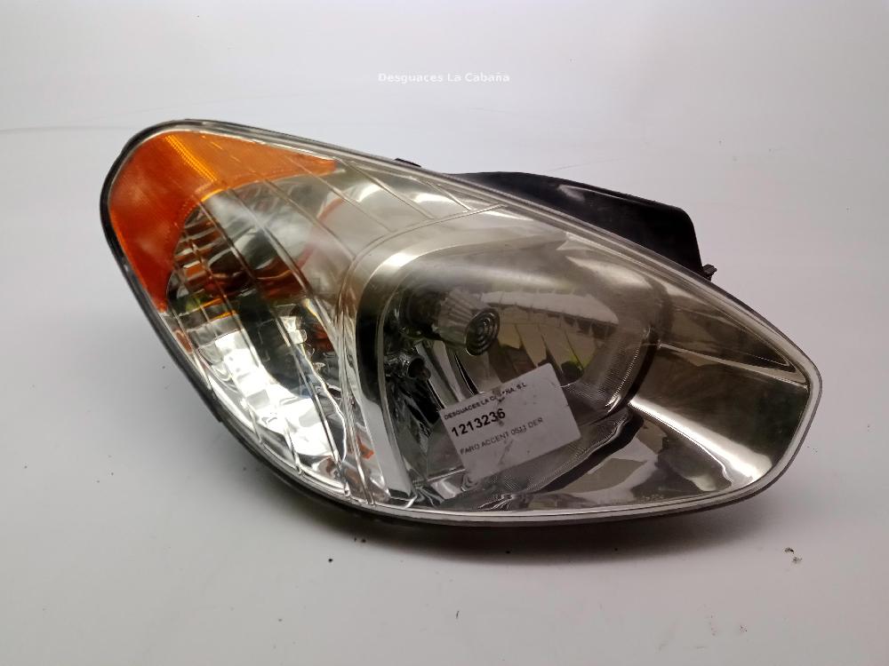 Faro derecho 010190999000 de Hyundai Accent iii (mc) 2005-2010