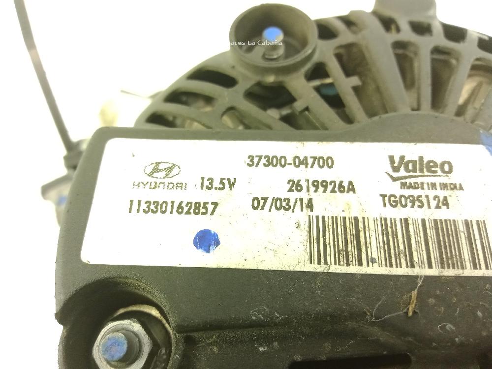 HYUNDAI i10 2 generation (2013-2019) Alternator 3730004700 26044632