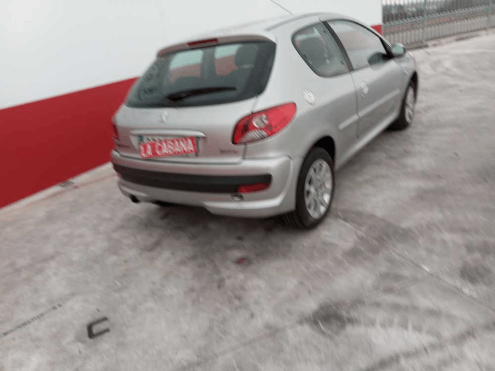 PEUGEOT 206 2 generation (2009-2013) Ľavé zadné koncové svetlo 26042674