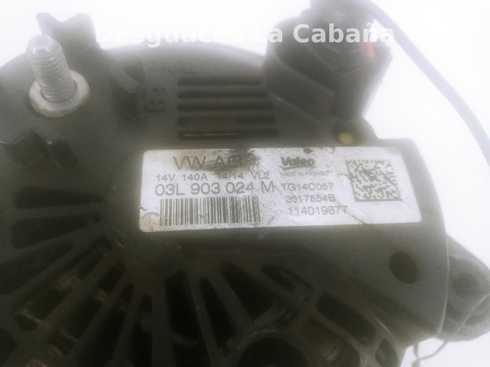 VOLKSWAGEN Caddy 3 generation (2004-2015) Alternator 03L903024M,SinValor 26012297