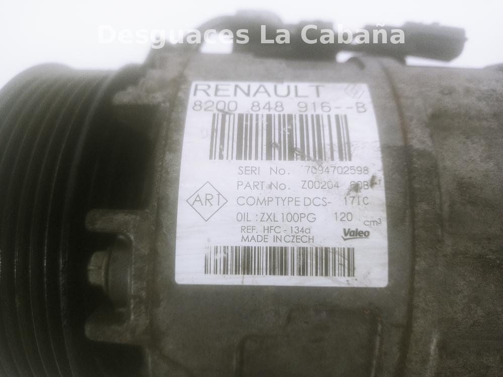 RENAULT Trafic 2 generation (2001-2015) Kondicionieriaus siurblys (kompresorius) 8200848916B 24360592